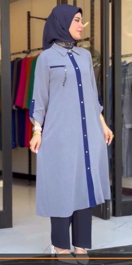 ensemble lina 2 pieces (👑 اللمسة اللي تغلق باب الشك وتفتح باب التميز)